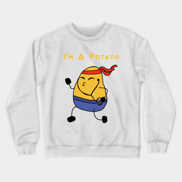 Potato. Crewneck Sweatshirt by NOSTALGIA1'